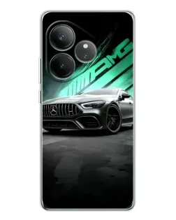 Чехол для Realme GT Neo 7 с картинкой «Темный Mercedes AMG» Чехол для Realme GT Neo 7 с картинкой «Темный Mercedes AMG»
