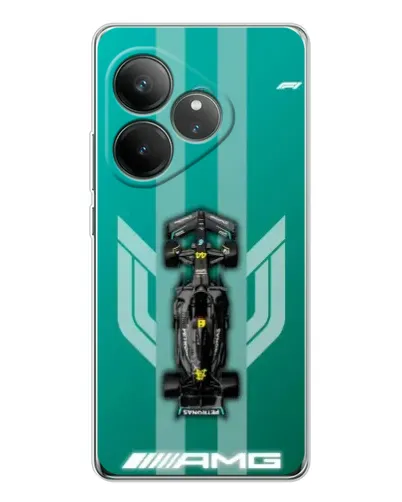 Чехол для Realme GT Neo 7 с картинкой «Mercedes AMG Petronas»