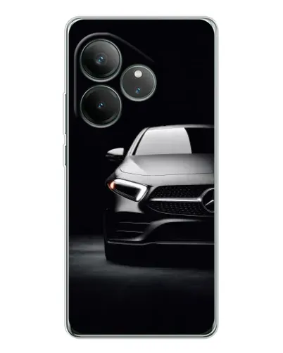 Чехол для Realme GT Neo 7 с картинкой «Свет фар Mercedes»