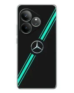 Чехол для Realme GT Neo 7 с картинкой «Спортивные линии Mercedes» Чехол для Realme GT Neo 7 с картинкой «Спортивные линии Mercedes»