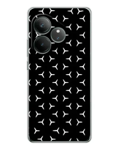 Чехол для Realme GT Neo 7 с картинкой «Mercedes паттерн звезд» Чехол для Realme GT Neo 7 с картинкой «Mercedes паттерн звезд»