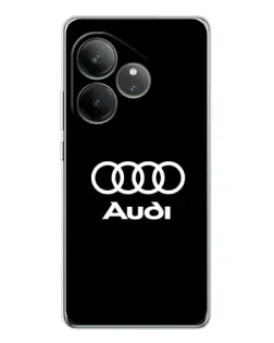 Чехол для Realme GT Neo 7 с картинкой «Классическое лого Audi»