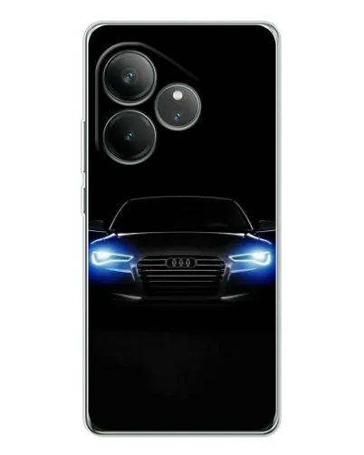 Чехол для Realme GT Neo 7 с картинкой «Audi в неоне» Чехол для Realme GT Neo 7 с картинкой «Audi в неоне»