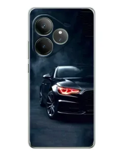 Чехол для Realme GT Neo 7 с картинкой «Audi — хищный взгляд»