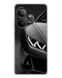 Чехол для Realme GT Neo 7 с картинкой «Lamborghini фары детализация»
