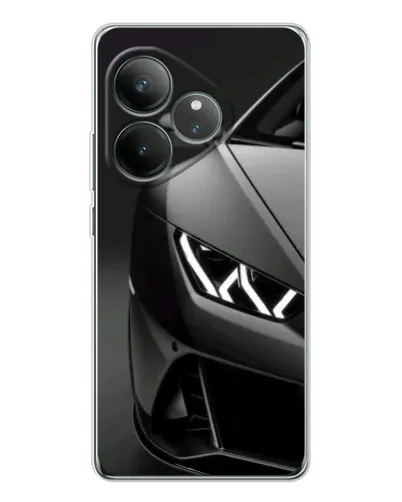 Чехол для Realme GT Neo 7 с картинкой «Lamborghini фары детализация»