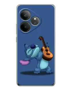 Чехол для Realme GT Neo 7 с картинкой «Стич с укулеле» Чехол для Realme GT Neo 7 с картинкой «Стич с укулеле»