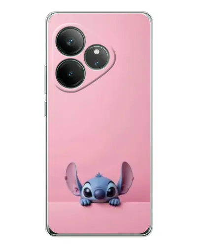 Чехол для Realme GT Neo 7 с картинкой «Stitch выглядывает»