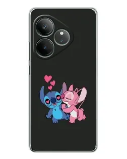 Чехол для Realme GT Neo 7 с картинкой «Анжел целует Стича» Чехол для Realme GT Neo 7 с картинкой «Анжел целует Стича»