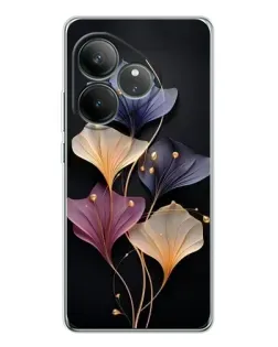 Чехол для Realme GT Neo 7 с картинкой «Лиловые цветы грации» Чехол для Realme GT Neo 7 с картинкой «Лиловые цветы грации»