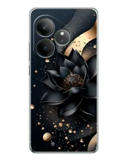 Чехол для Realme GT Neo 7 с картинкой «Черный лотос» Чехол для Realme GT Neo 7 с картинкой «Черный лотос»