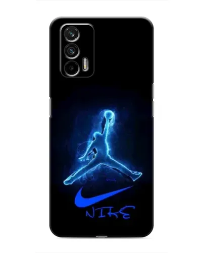 Чехол для Realme GT с картинкой «Jordan Neon Blue» Чехол для Realme GT с картинкой «Jordan Neon Blue»