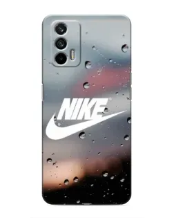 Чехол для Realme GT с картинкой «Nike в стиле ретро»