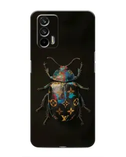 Чехол для Realme GT с картинкой «LV — мраморный принт»