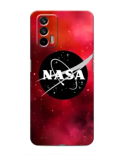 Чехол для Realme GT с картинкой «NASA — красная туманность»