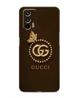 Чохол для Realme GT з картинкою «Gucci — золотий метелик»