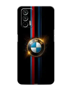 Чехол для Realme GT с картинкой «BMW M-Power неон»
