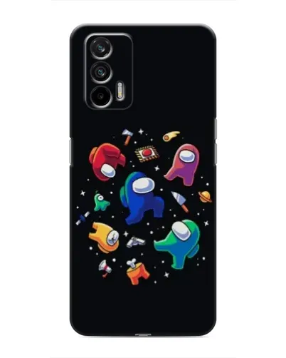 Чехол для Realme GT с картинкой «Among Us космос» Чехол для Realme GT с картинкой «Among Us космос»