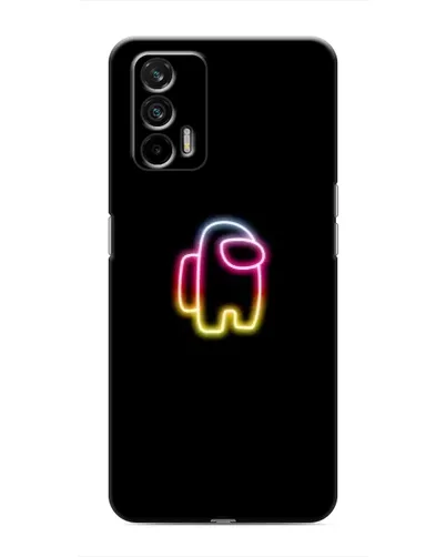 Чехол для Realme GT с картинкой «Among Us градиент» Чехол для Realme GT с картинкой «Among Us градиент»