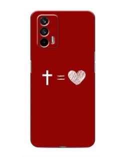 Чехол для Realme GT с картинкой «Уравнение любви» Чехол для Realme GT с картинкой «Уравнение любви»