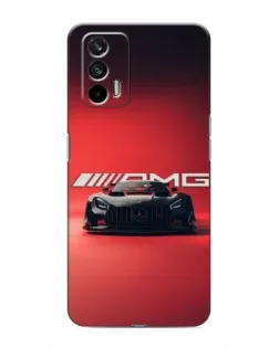 Чехол для Realme GT с картинкой «Mercedes AMG — красная линия»