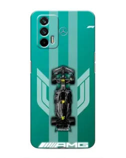 Чехол для Realme GT с картинкой «Mercedes AMG Petronas»