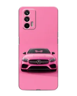 Чехол для Realme GT с картинкой «Розовый Mercedes AMG» Чехол для Realme GT с картинкой «Розовый Mercedes AMG»