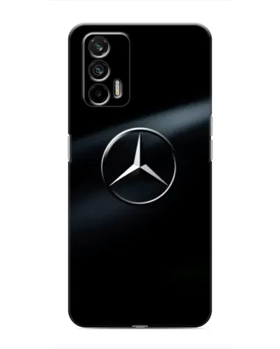 Чехол для Realme GT с картинкой «Mercedes на металле» Чехол для Realme GT с картинкой «Mercedes на металле»