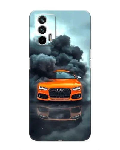 Чехол для Realme GT с картинкой «Audi в облаках дыма» Чехол для Realme GT с картинкой «Audi в облаках дыма»