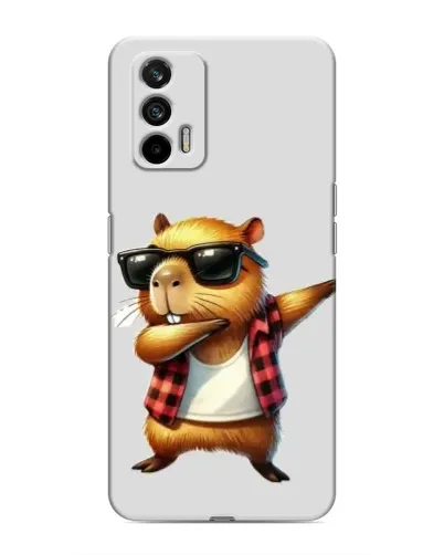 Чехол для Realme GT с картинкой «Капибара рэпер даб» Чехол для Realme GT с картинкой «Капибара рэпер даб»
