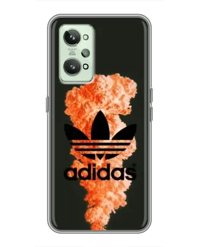 Чехол для Realme GT2 с картинкой «Оранжевый дым Adidas» Чехол для Realme GT2 с картинкой «Оранжевый дым Adidas»