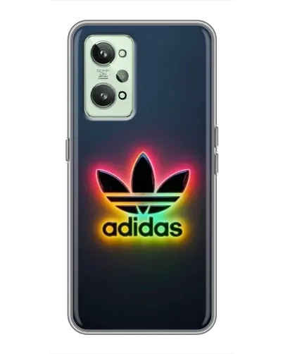 Чехол для Realme GT2 с картинкой «Неоновый Adidas» Чехол для Realme GT2 с картинкой «Неоновый Adidas»
