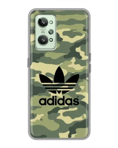 Чехол для Realme GT2 с картинкой «Милитари стиль Adidas» Чехол для Realme GT2 с картинкой «Милитари стиль Adidas»