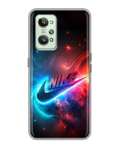 Чехол для Realme GT2 с картинкой «Огненный логотип Nike» Чехол для Realme GT2 с картинкой «Огненный логотип Nike»