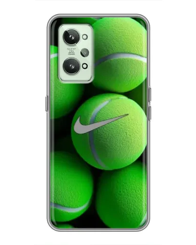 Чехол для Realme GT2 с картинкой «Теннисные мячи Найк» Чехол для Realme GT2 с картинкой «Теннисные мячи Найк»