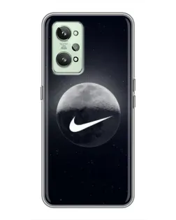 Чехол для Realme GT2 с картинкой «Nike в стиле граффити» Чехол для Realme GT2 с картинкой «Nike в стиле граффити»