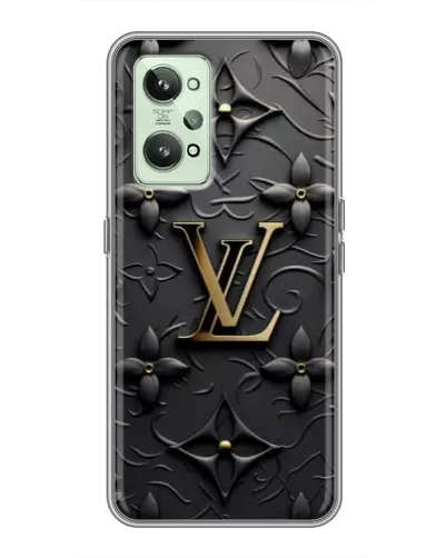 Чехол для Realme GT2 с картинкой «Кожаная текстура LV» Чехол для Realme GT2 с картинкой «Кожаная текстура LV»