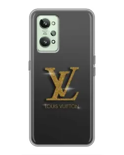 Чехол для Realme GT2 с картинкой «Градиент Louis Vuitton»