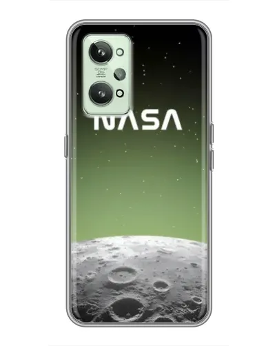 Чехол для Realme GT2 с картинкой «NASA — лунный градиент»