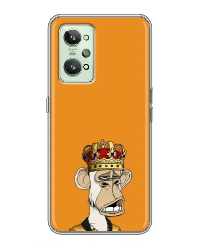 Чехол для Realme GT2 с картинкой «Золотая обезьяна Bored Ape»
