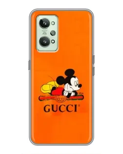 Чохол для Realme GT2 з картинкою «Міккі Маус Gucci — помаранч» Чохол для Realme GT2 з картинкою «Міккі Маус Gucci — помаранч»