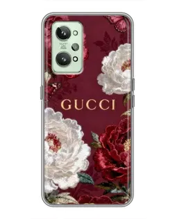 Чохол для Realme GT2 з картинкою «Gucci — бордові троянди» Чохол для Realme GT2 з картинкою «Gucci — бордові троянди»