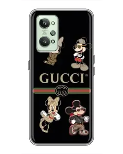 Чохол для Realme GT2 з картинкою «Gucci — герої Disney та монограма» Чохол для Realme GT2 з картинкою «Gucci — герої Disney та монограма»