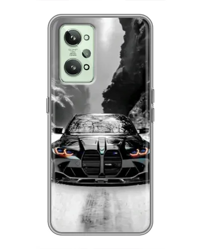 Чехол для Realme GT2 с картинкой «BMW — акварельный дрифт» Чехол для Realme GT2 с картинкой «BMW — акварельный дрифт»