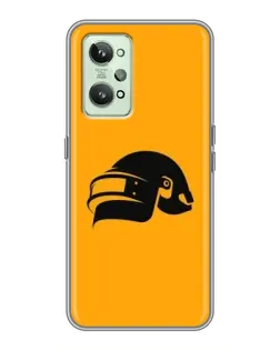 Чехол для Realme GT2 с картинкой «PUBG — золотой шлем» Чехол для Realme GT2 с картинкой «PUBG — золотой шлем»