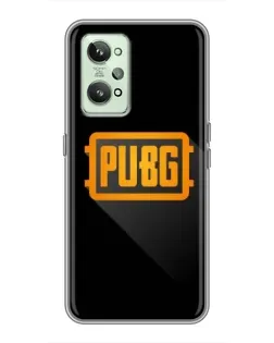 Чехол для Realme GT2 с картинкой «PUBG — рамка лого» Чехол для Realme GT2 с картинкой «PUBG — рамка лого»