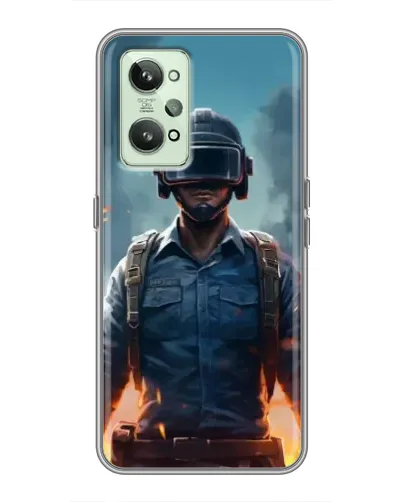 Чехол для Realme GT2 с картинкой «PUBG — реалистичный герой» Чехол для Realme GT2 с картинкой «PUBG — реалистичный герой»