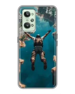 Чехол для Realme GT2 с картинкой «PUBG — свободное падение» Чехол для Realme GT2 с картинкой «PUBG — свободное падение»