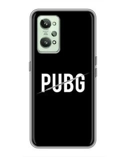Чехол для Realme GT2 с картинкой «PUBG — белый логотип» Чехол для Realme GT2 с картинкой «PUBG — белый логотип»