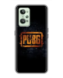 Чехол для Realme GT2 с картинкой «PUBG — золотой логотип» Чехол для Realme GT2 с картинкой «PUBG — золотой логотип»